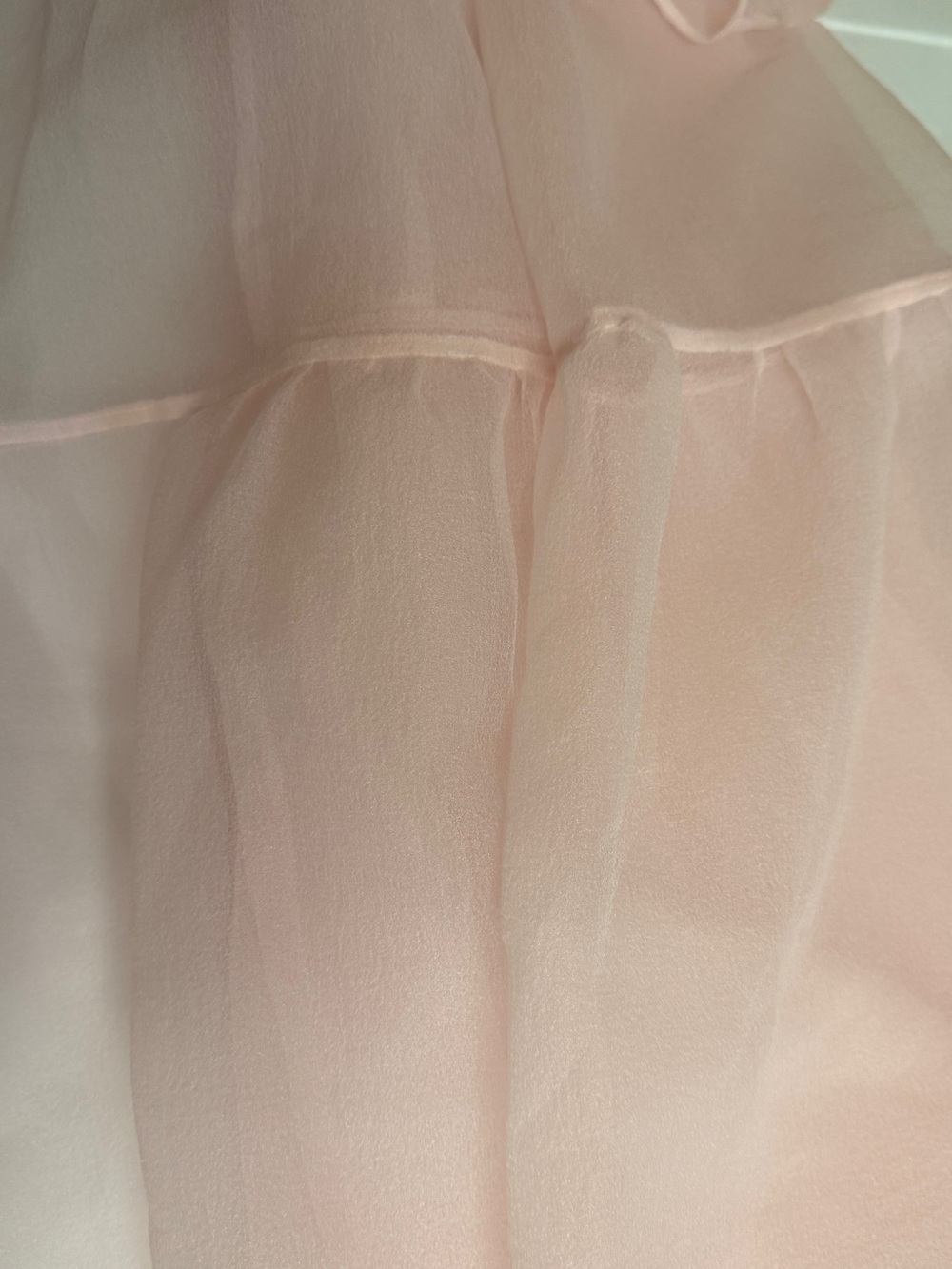 Staud Hyacinth Short-Sleeve Tiered Organza Maxi Dress - Picture 10 of 10